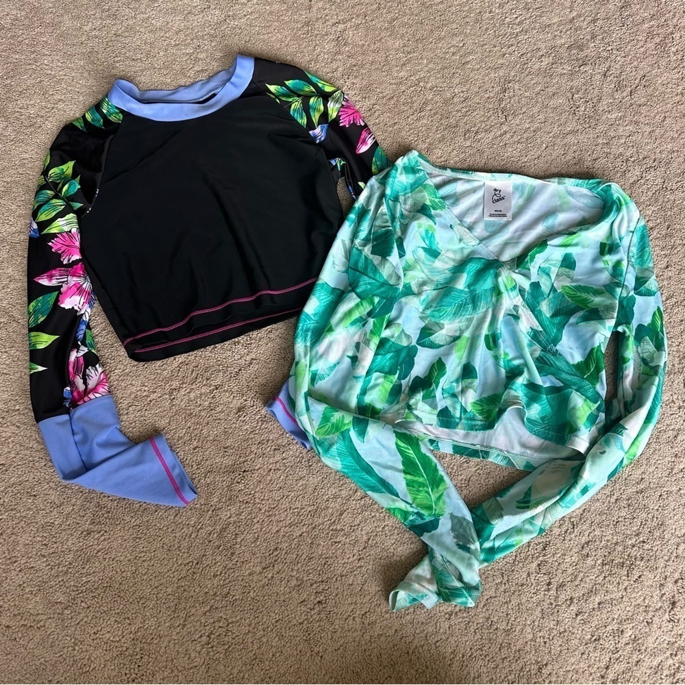 Girls Art Class swim cover top bundle ym 7/8